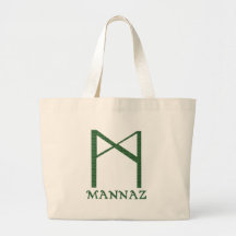 Mannaz Tote Bags