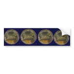 MANNED SPACE SHUTTLE FIRST FREE FLIGHT bumper stickers