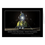 MannedMarsMission-133831main_leave_moon_hi Greeting Cards