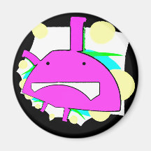 Manny the Monster Breaking Out Magnet