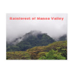Manoa Valley Rainforest Postcard