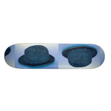 Man's felt hat skate deck