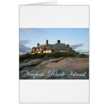 Mansion in Newport Greeting Cards