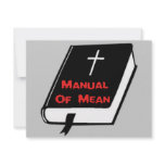 Manual of Mean invitations