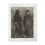 Manuel I Comnenus  and Empress Maria of Antioch Post Cards
