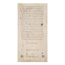Manuscript Picture Card