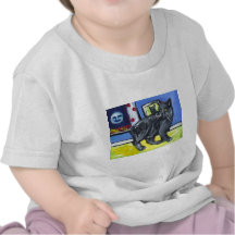 Manx cat senses smiling moon tshirt