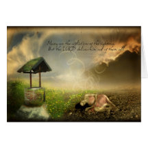 Many are the Afflictions Greeting Card