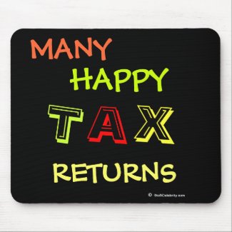 Many Happy Tax Returns Fun Tax Preparer Mousepad mousepad