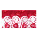 many hearts photo cards