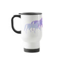 Many Horses (purples) mugs