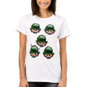 Many Moods St. Patrick's Day t-shirts
