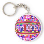 MANY ways to say HAPPY Birthday: by Naveen keychains
