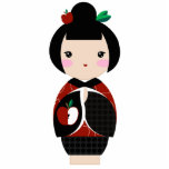Manzanita Kokeshi photo sculptures