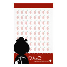 Manzanita Kokeshi Stationery