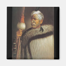 Maori Gentleman Fridge Magnet