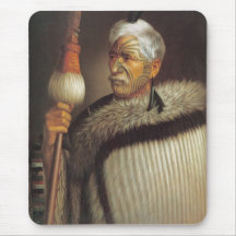 Maori Gentleman Mousepads