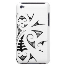 Maori koru tattoo design iPod Case-Mate cases