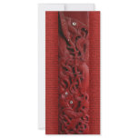 Maori Kupe Carving rack cards