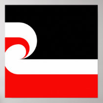Maori, New Zealand Poster
