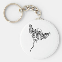 Maori Ray Key Chains