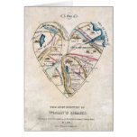 Map of a Womans Heart Cards