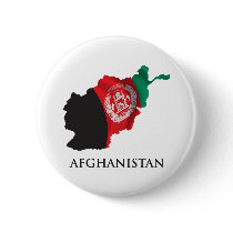 Map Of Afghanistan Pinback Buttons