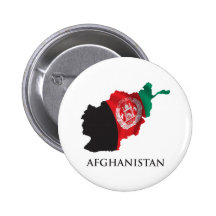Map Of Afghanistan Pinback Buttons