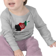 Map Of Afghanistan Tee Shirts