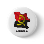 Map Of Angola Pinback Buttons