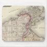 Map of Ashland and Bayfield counties Mouse Pads