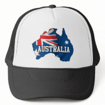 Map Of Australia Trucker Hat