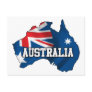Map Of Australia Post Cards