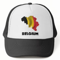Map Of Belgium Mesh Hat