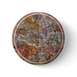 Map of Christian Constellations, Andreas Cellarius buttons