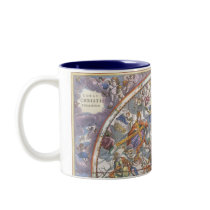 Map of Christian Constellations, Andreas Cellarius Mug