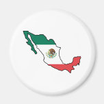 Map Of Mexico Refrigerator Magnets