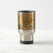 Map of North America by Henry Schenck Tanner 1822 Coffee Mug