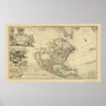 Map of North America by Herman Moll 1715
