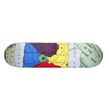 map of oz custom skateboard