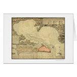 Map of San Juan, Puerto Rico 1785 cards