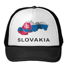 Map Of Slovakia Trucker Hat