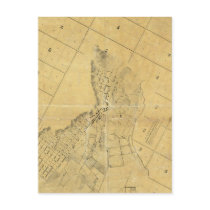 Map Of The City Of Los Angeles Post Cards