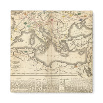 Map of the Incursions of the Barbarians
