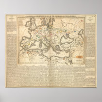 Map of the Incursions of the Barbarians