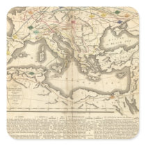 Map of the Incursions of the Barbarians