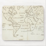 Map of the World mousepads