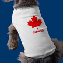 Maple Leaf Canada pet clothing