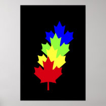 Maple Leaves - Canada Posters