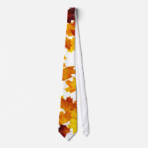 Maple leaves ties